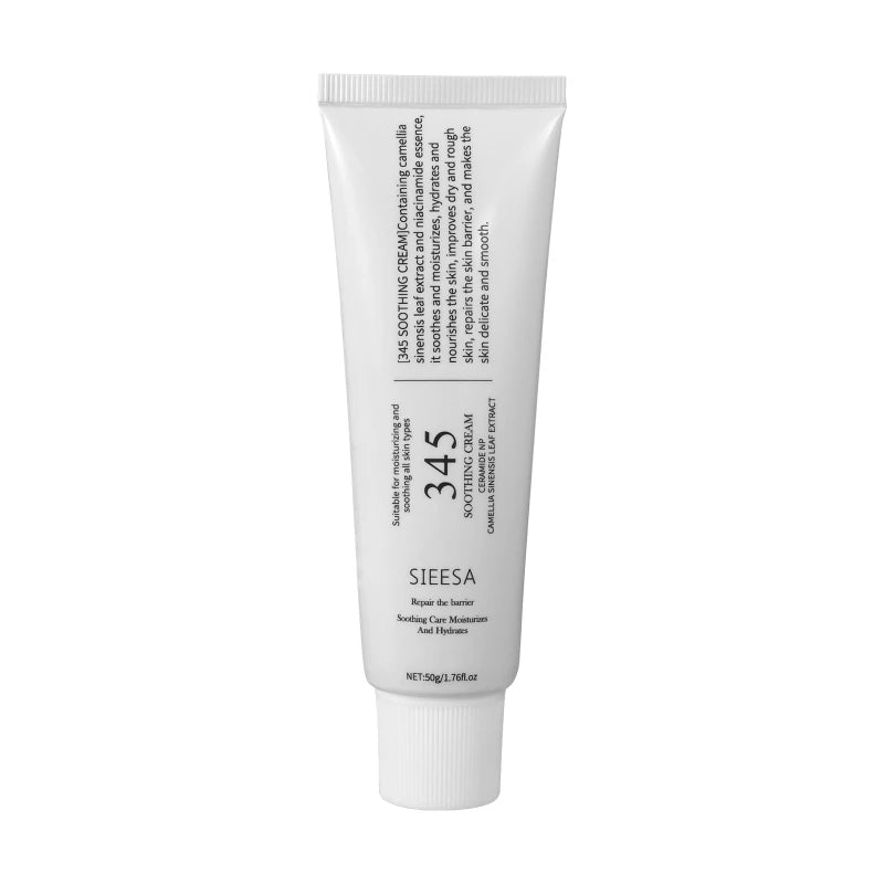 345 Sooth Cream Toner Camellia Leaf Centella Asiatica Extract Refresh Non-sticky Hydrate Dry Dehydrated Smooth Soft Complexion