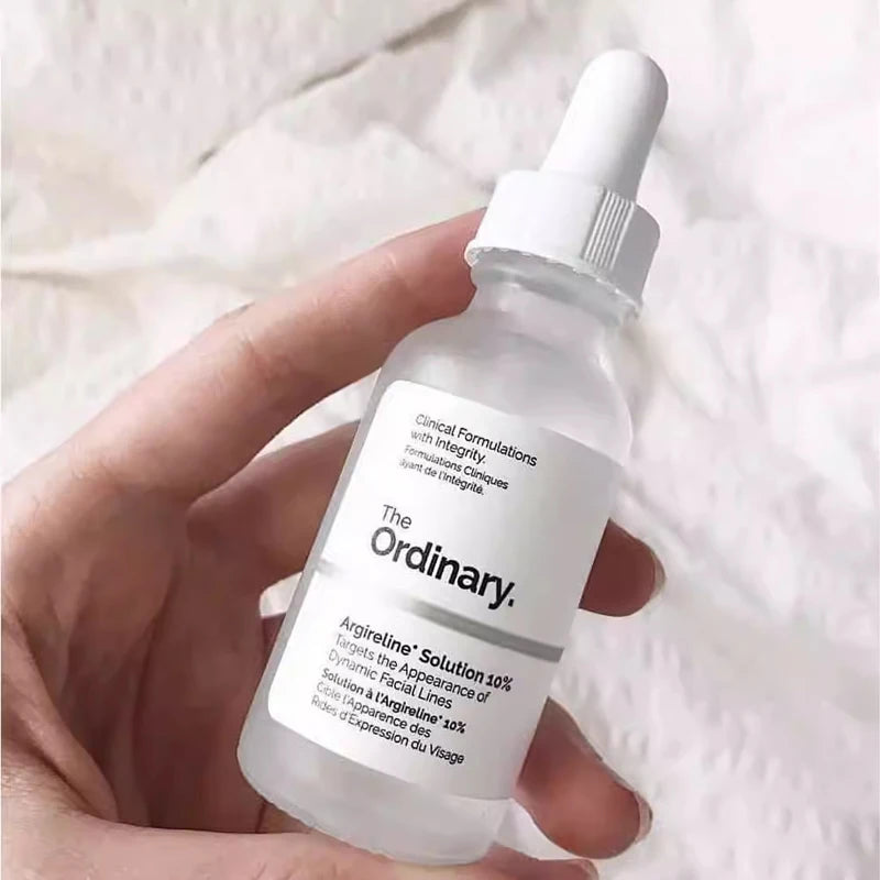 Argireline Solution 10% for Reducing Fine Lines Facial Lifting and Firming Essence Anti-wrinkle Fade Wrinkles and Forehead Lines