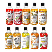 500ML Vitamin C AHA HYALURONIC& NICOTINAMIDE Face Serum Spots Eraser Corrector Whitening Moisturizing Lightening Body Cream 4