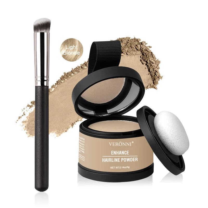 VERONNI Hairline Line Shadow Contouring Powder-Hair Repairing and Shadow Filling Powder Forehead Hairline Replacement Makeup