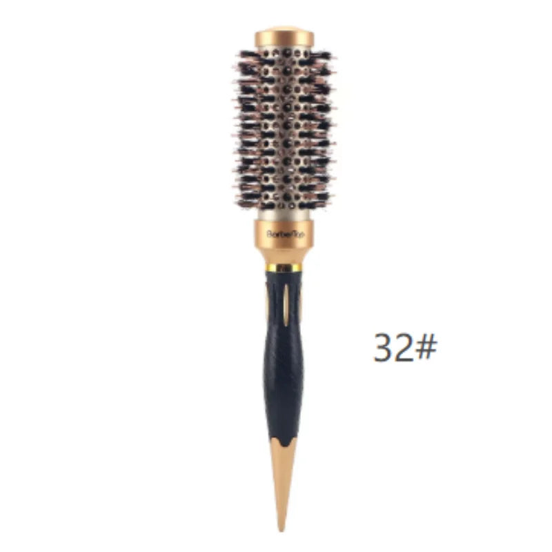 Anti-static Hair Brush Salon Barber Styling Comb for Wet & Curly Hair Women Daily Hair Curling & Grooming Tool