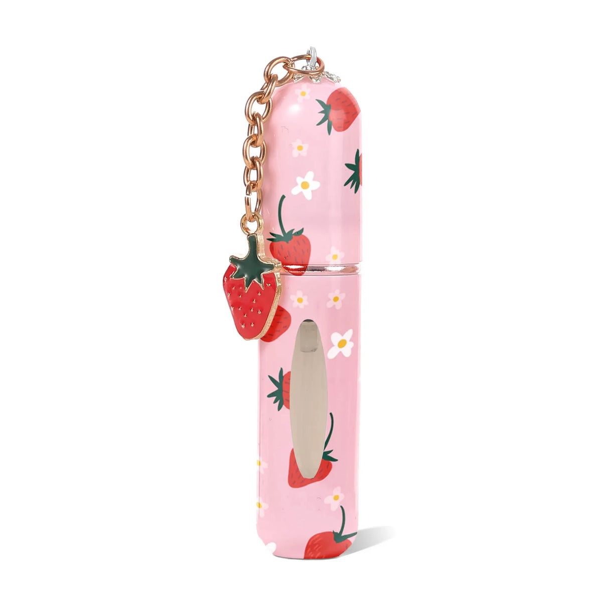 New 5ml Refillable Spray Bottle Mini Flower Pattern Refillable Perfume Bottle with Pendant Empty Cosmetic Containers Cute