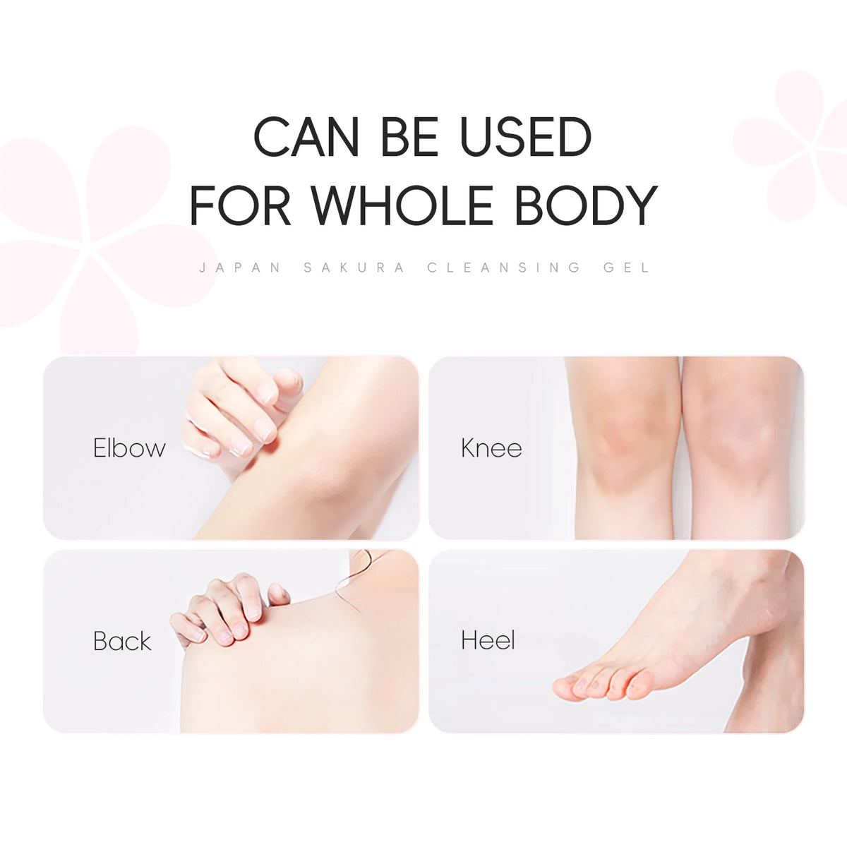 LAIKOU Japan Sakura Cleansing Gel 60g Pore Cleansing Moisturizing Smoothing Gentle Facial Cleanser