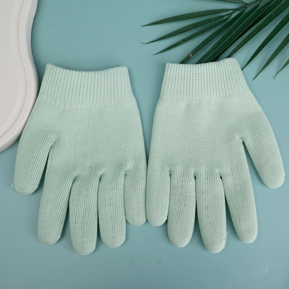 Reusable Silicone Moisturizing Mask Socks Exfoliating Anti Crack Protective Gloves Dry Dead Skin Remover Tools Hand Foot Care
