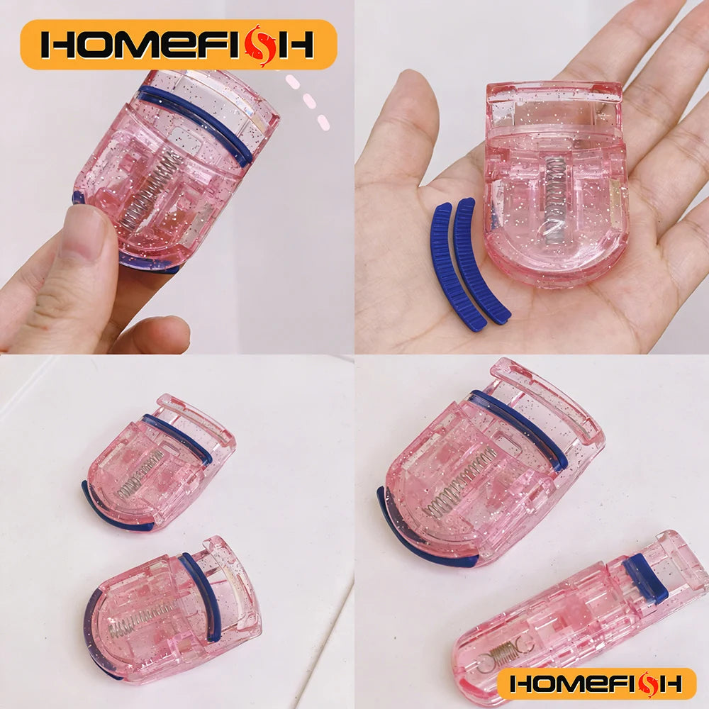 2pcs Lash Curling Clamps - Eyelash Holding Cosmetic Tools, Curling & Gripping Makeup Tools