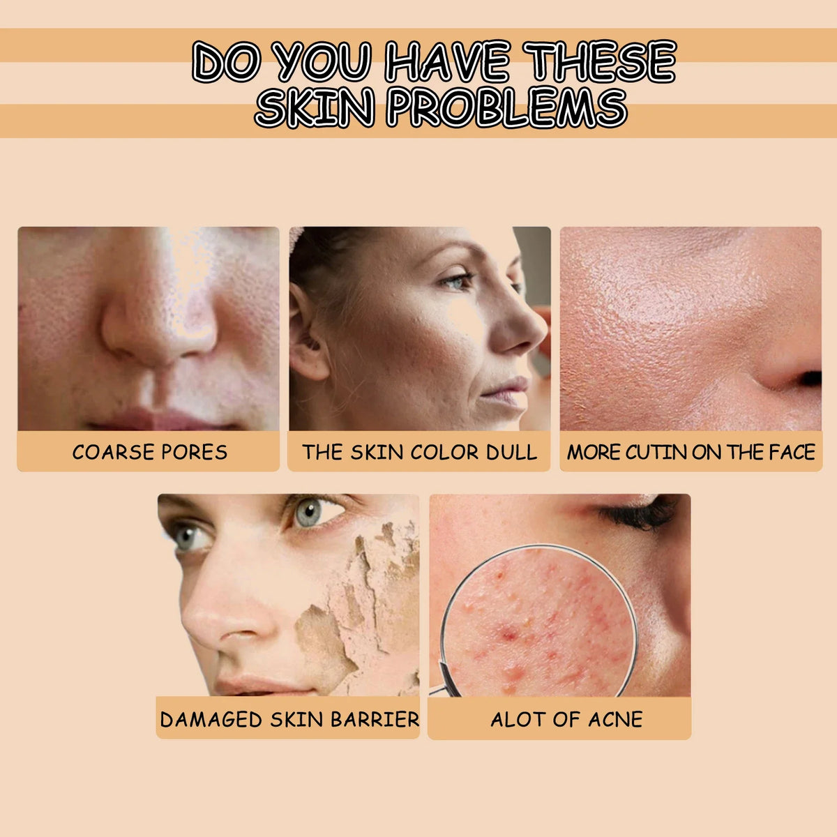 Hot  Facial Serum Oil - Anti-Wrinkle Moisturizing Repair Essence Oil Nourish Skin Reduce Fine Lines