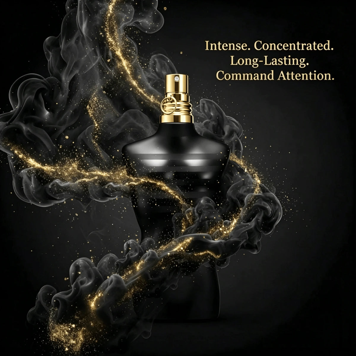 Jean Paul Gaultier Le Male Le Parfum - Amber Woody Eau De Parfum Intense Fragrance - Cardamom, Lavender & Iris, Vanilla - Perfume Spray 125ml (4.2oz)