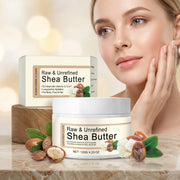 Natural Shea Butter Cream Improve Dry Skin On Legs Arms Deep Hydrating Moisturizing Skin Cracks Organic Face Body Moisturizer