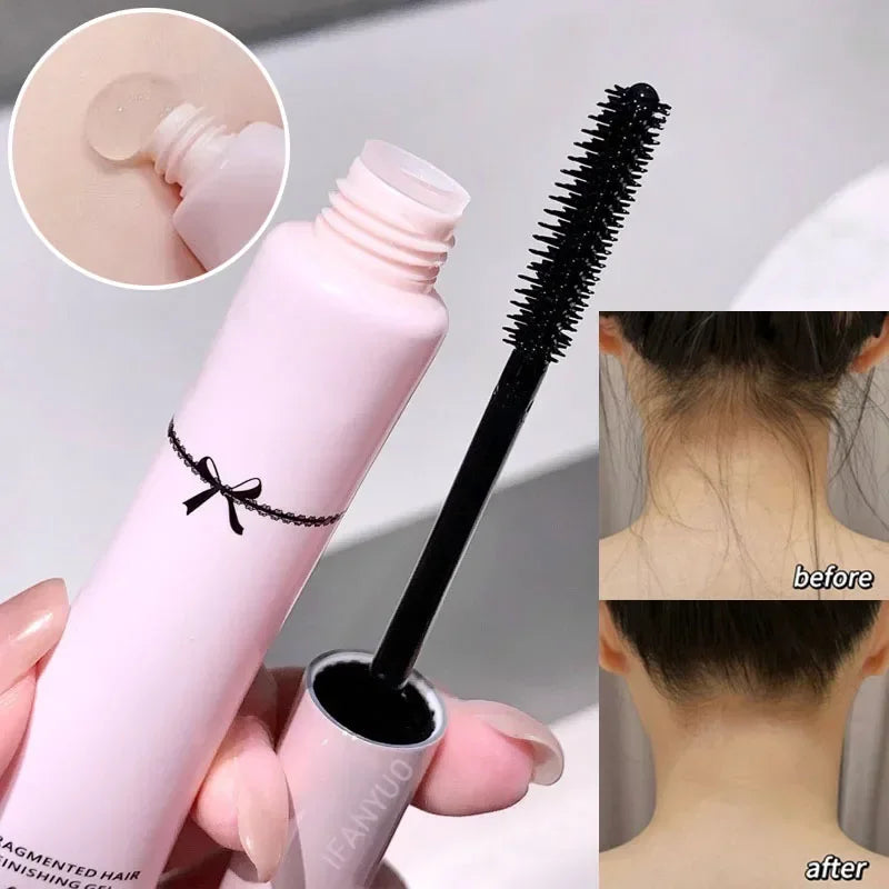 15g Broken Hair Wax Stick Hair Styling Gel Cream Big Brush Fixed Shaping Refreshing Not Greasy Hair Finishing Cream Mascara