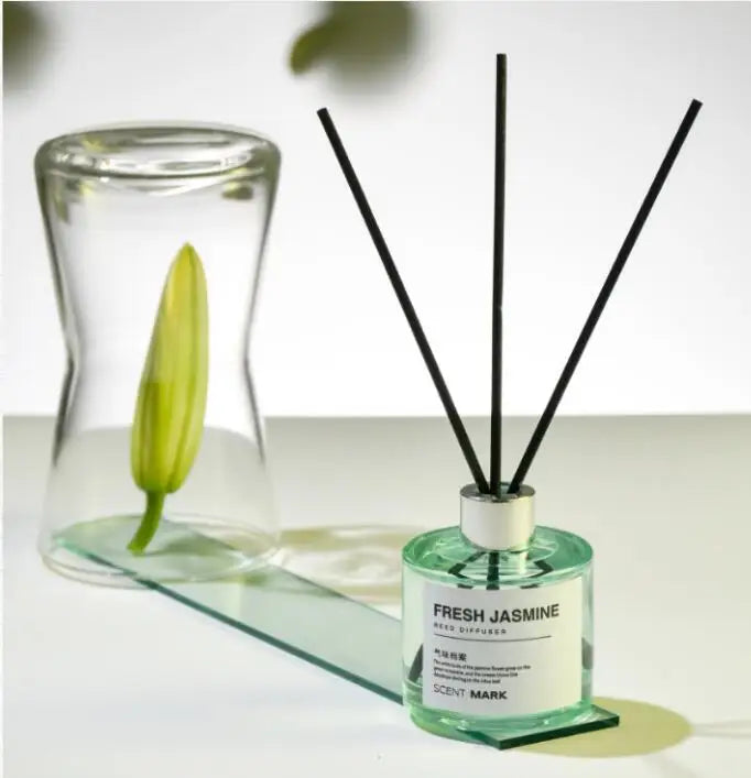 50ml Reed Diffuser Sets Rose Lavender Jasmine Essential Oil with Expanding Stick Hotel Home Aromatherapy Air Fresh Fragrance