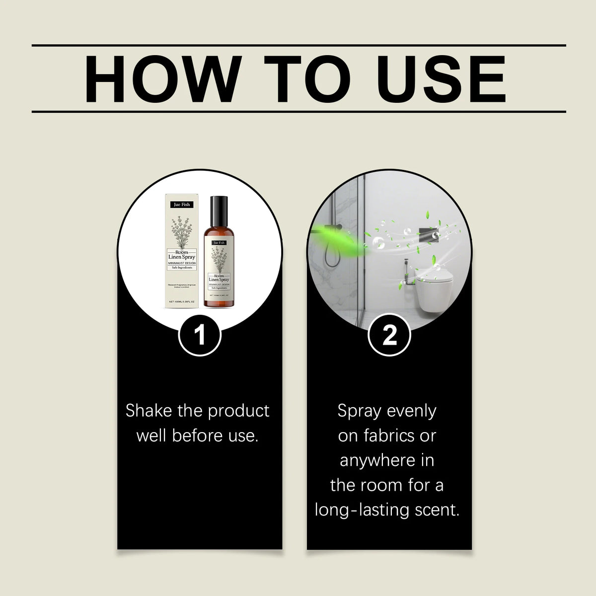 Indoor Lavender Fragrance Spray - Long-Lasting Freshness Improves Indoor Air Quality Household Deodorant And Air Freshener 100ml