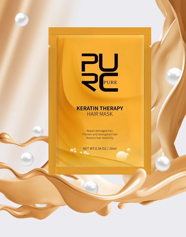 PURC 5 Seconds Magic Hair Mask Argan Oil Nourishing Smoothing Repair Damaged Frizz Masks Hair Care