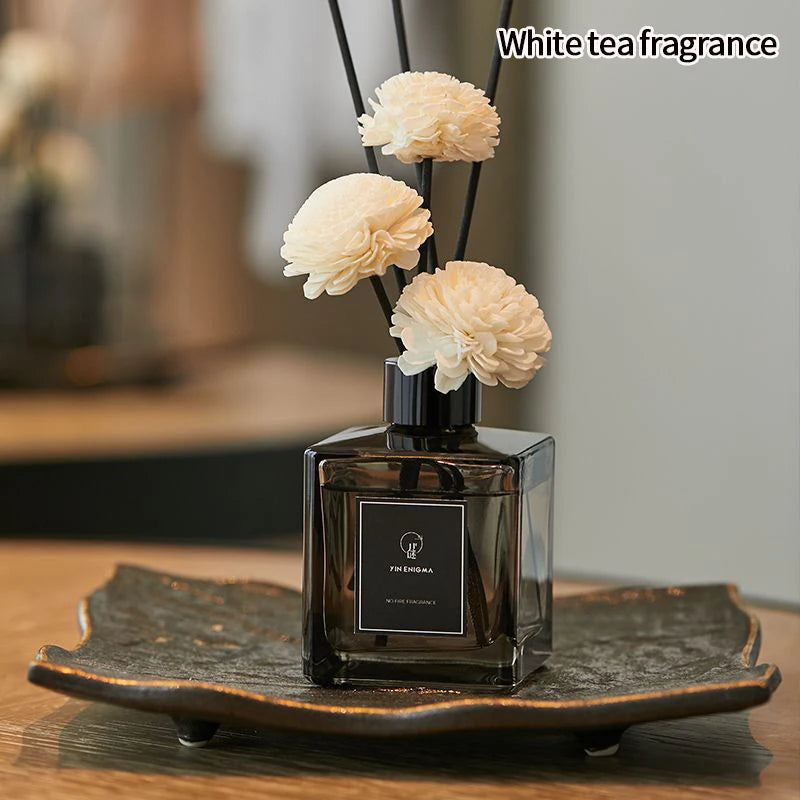 50ml Flameless Home Fragrance Room Perfume Liquid Air Freshener Reed Diffuser Home Decor Square Bottle Aromatherapy Diffuser