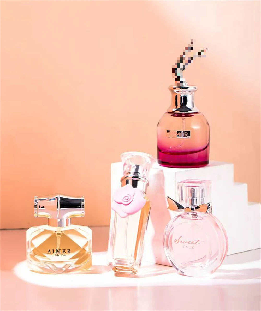 Classic Brand Perfume Women Eau de Parfum Femme 100ml Club De Nuit Perfumes Feminino Gift Box 4Pcs Set Floral Fruity Scent Spray