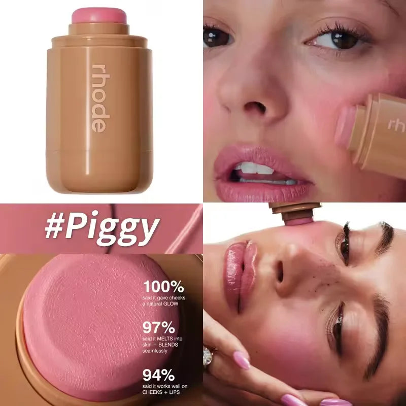 Rhodeskin Lip Gloss Lip Balm Smoothing Lipstick Lines Lasting Nourishing Women Daily Care Makeup Moisturizer Blush Spring Gift