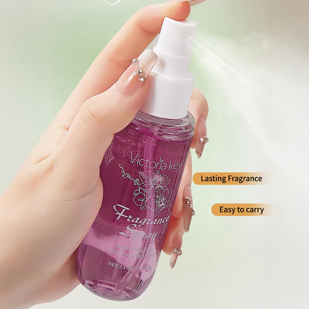 1pcs 90ml Alcohol Free Fragrance Spray Fragrance Of Flowers Scented Air Freshener Apply To Clothing Home Long-Lasting Deodoran