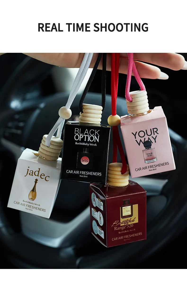 Car Air Freshener, Long Lasting Fragrance, Suitable for Car, Home, Office, Bathroom, Bedroom, Car Interior Aromatherapy