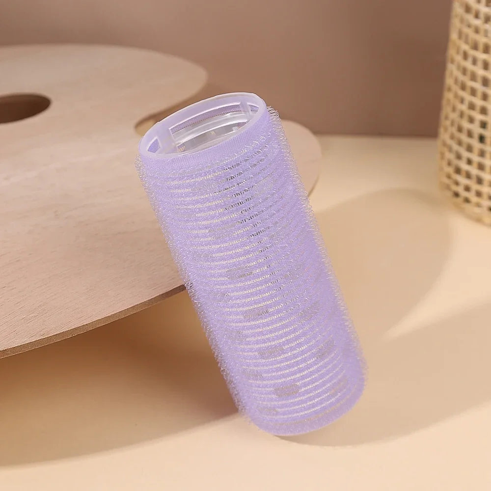 Self-Adhesive Hair Rollers Portable Lazy DIY Magic Styling Tools Home Use Pink Hair Roller Bang Beauty Braiders Hairdressing