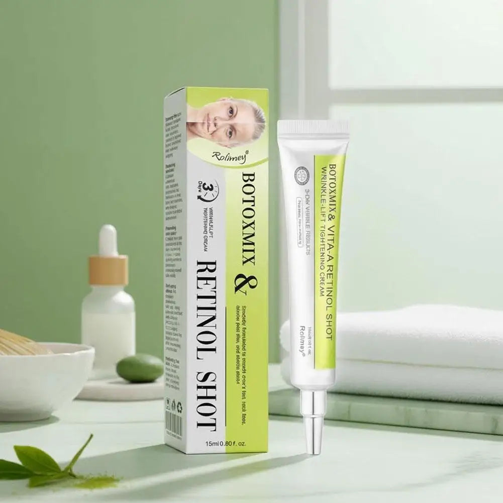Retinal Shot Tightening Booster Cream - Firming Brightening Hydrating Night Cream For Dry Sensitive Skin Winter Daily Skin Care