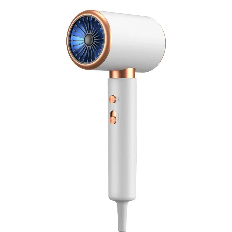 HOMEFISH 5‑Speed Professional Hair Dryer, Salon‑Grade High Power, Hot Cold Air Negative Ionic Blow Dryer