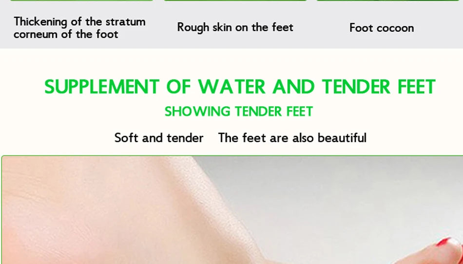 Effective Chinese Anti-Drying Crack Foot Cream Heel Cracked Repair Cream Removal Dead Skin Foot Mask Chapping Care 33/55/85g