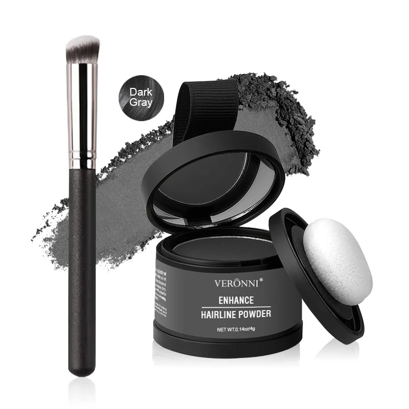 VERONNI Hairline Line Shadow Contouring Powder-Hair Repairing and Shadow Filling Powder Forehead Hairline Replacement Makeup