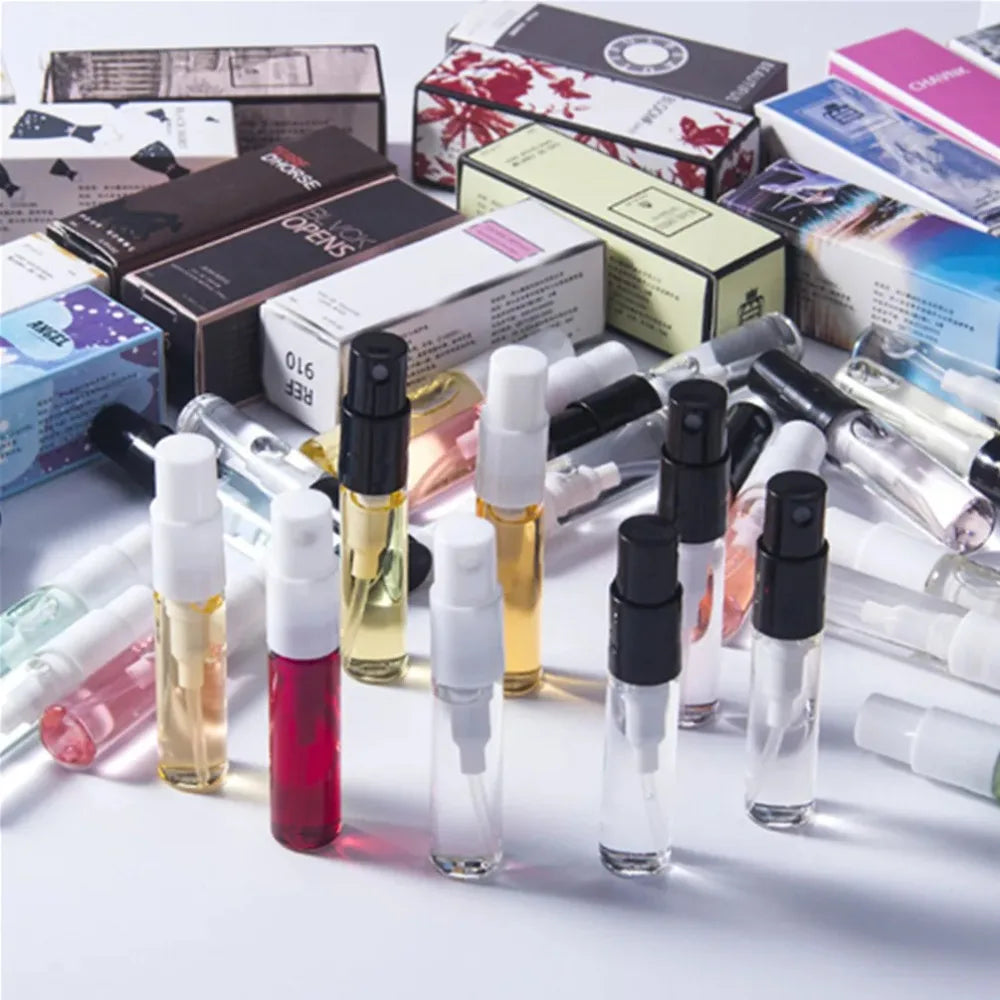 10PCS Mini Travel Size 3ml Perfume Women Men Unisex Fragrance Set Eau De Toilette Gift for Her Him Deodorant Body Spray
