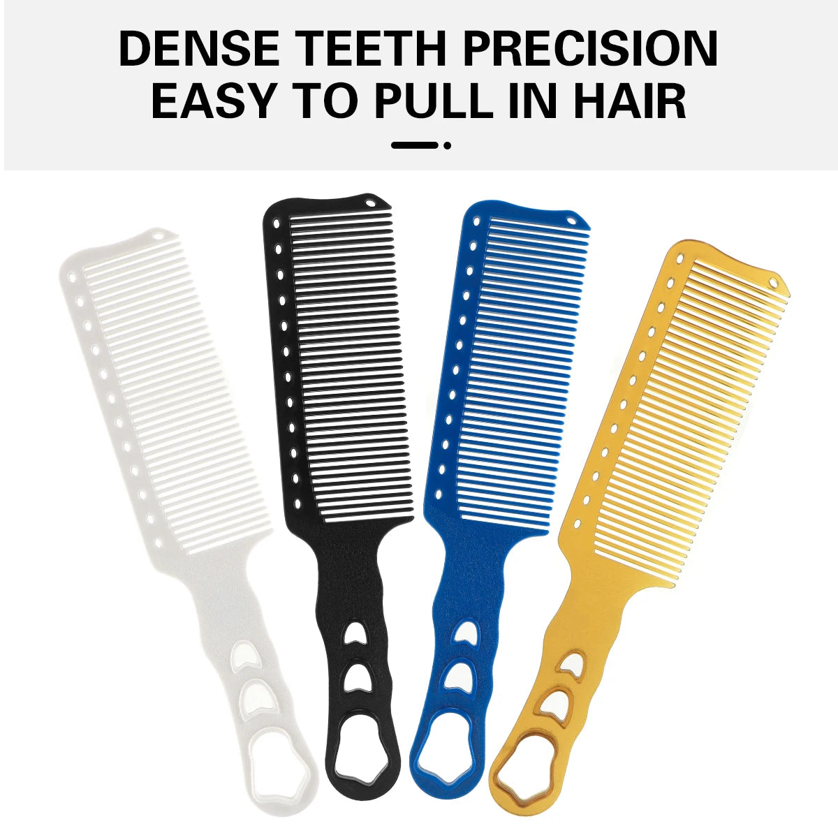 Barber Haircut Comb Hair Trimming Anti Static Comb Hair Salon Hairdressing Comb Wide Tooth Haircut Hair Trimmer Styling Tool
