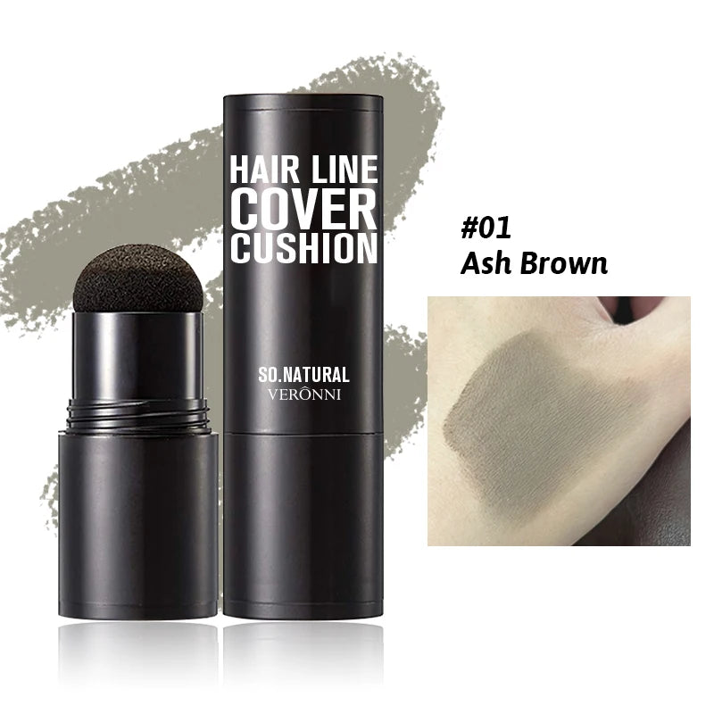 Instant Hairline Powder, Fast Covering Hair Root Concealer, Eyebrow and Beard Lines, and Long-lasting Wind and Sweat Resistant