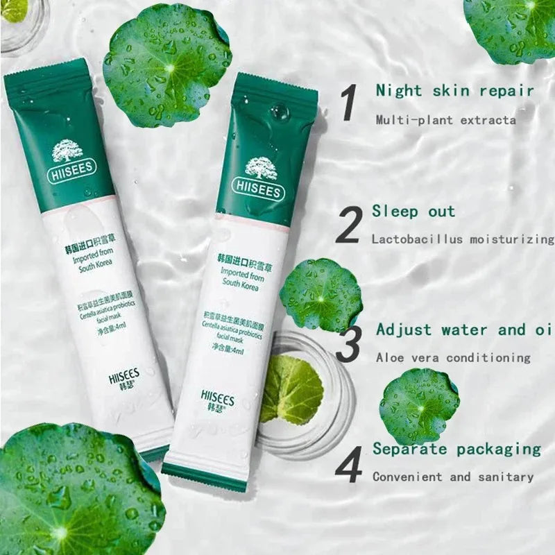 30pcs Centella Collagen Sleeping Facial Masks Skincare Anti Wrinkle Anti-aging Moisturizing Face Mask Korean Skin Care Products