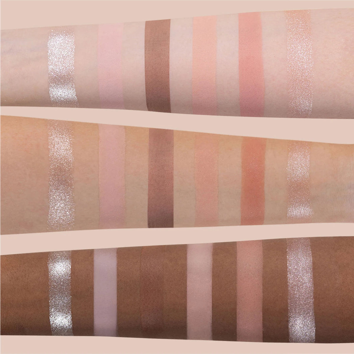Flower Knows Swan Ballet 6 Color Eyeshadow Palette Matte Shimmer Pearl Glitter Waterproof Highly Pigmented Long Lasting Makeup