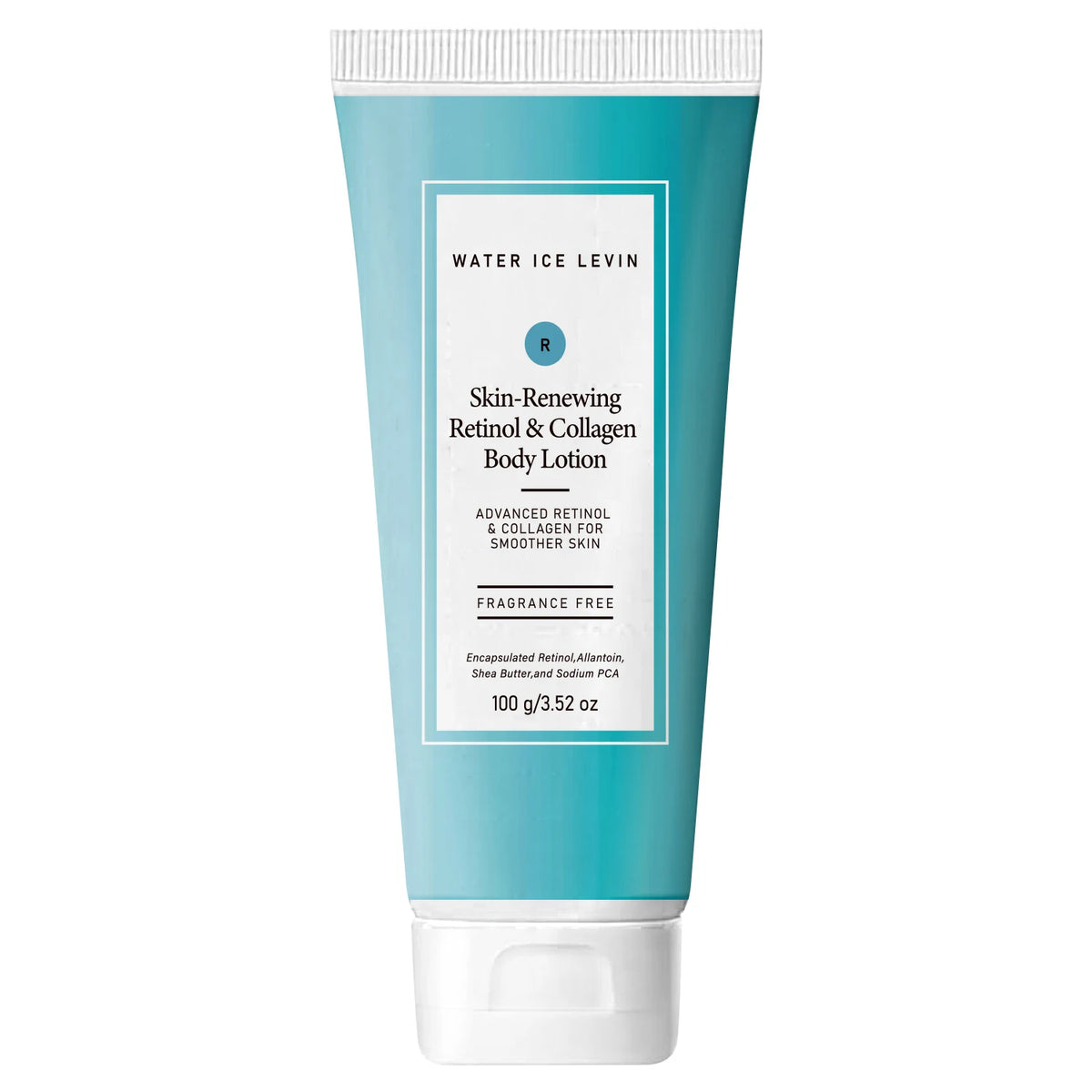 Retinol & Collagen Body Lotion with Shea Butter, Moisturizing Firming Skin Renewing Lotion, Fragrance Free 100g