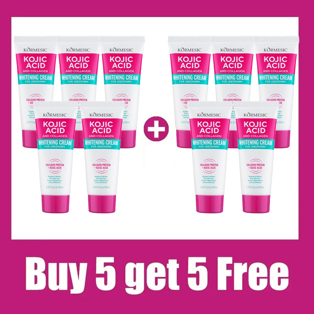 Collagen Underarm Whitening Cream for Dark Skin, Bleaching Underarm Intimate Area Skincare Products