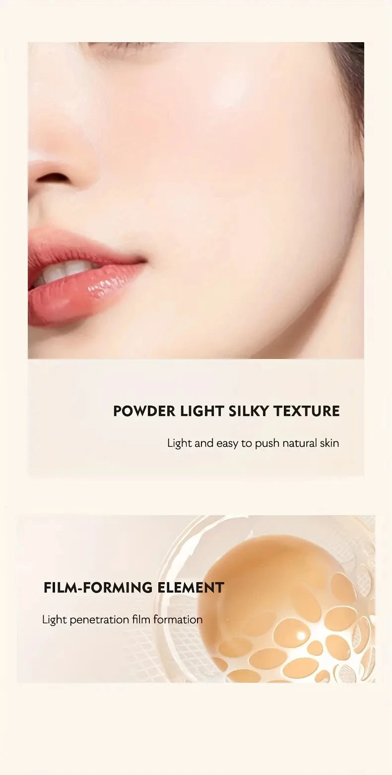 BB Cream Concealer, Lasting Moisturizing, Nude Makeup Liquid Foundation Isolating Cream, Water Light CC Cream