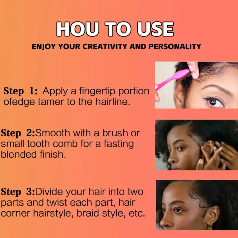 Extreme Hold Braid Gel - Styling Hair Wax for Cornrows, Locs, Twists and Fashionable Braids