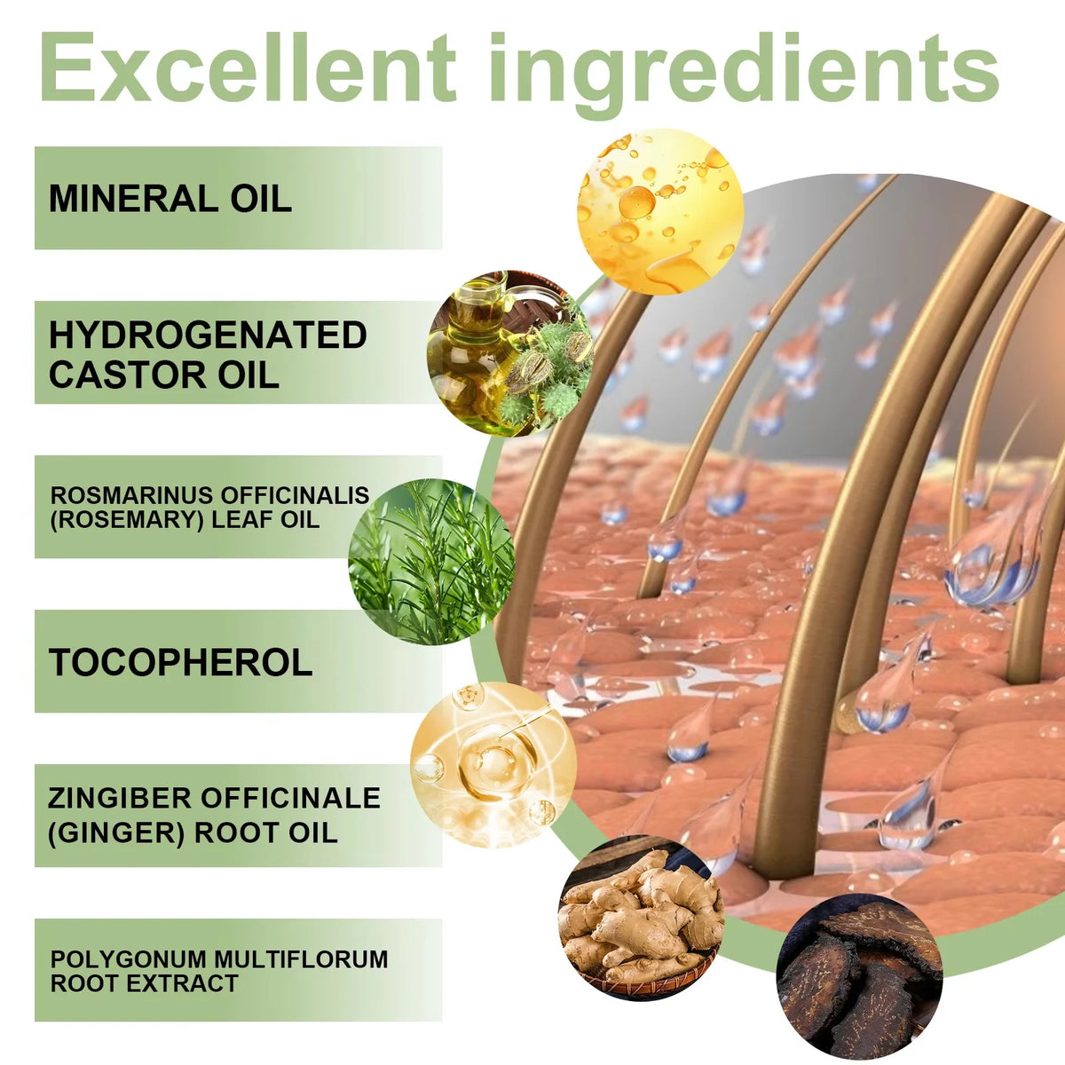 100ml Hair Growth Oil India Adivasi Herbal Hair Care Rosemary Repair Damaged Hydrate Moisturize Scalp Reduce Dandruff