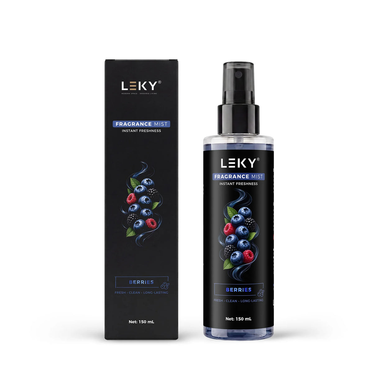 LEKY 150ML Multi-Scents Fragrance Spray Portable Air Freshener for Car And Home Long-Lasting Romantic Scent Atmosphere