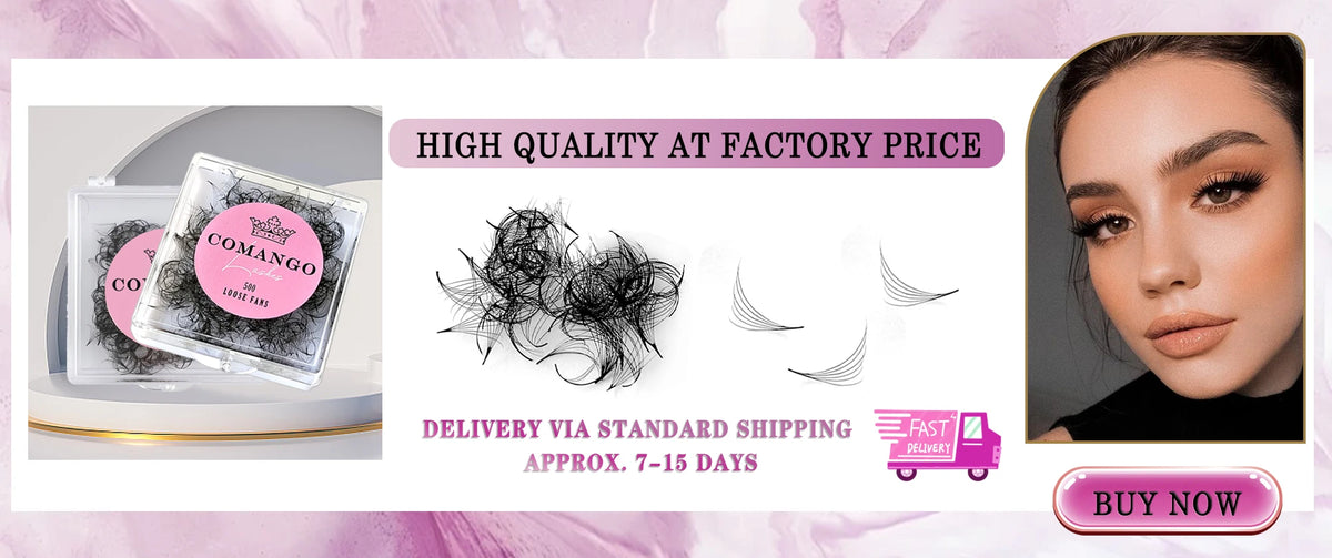 CoMango W Eyelash Extension Automatic Flowering 2d/3d/4d/5d/6d/8d W Fake Lashes 0.07 CD Premade Volume Fans Individual Eyelashes