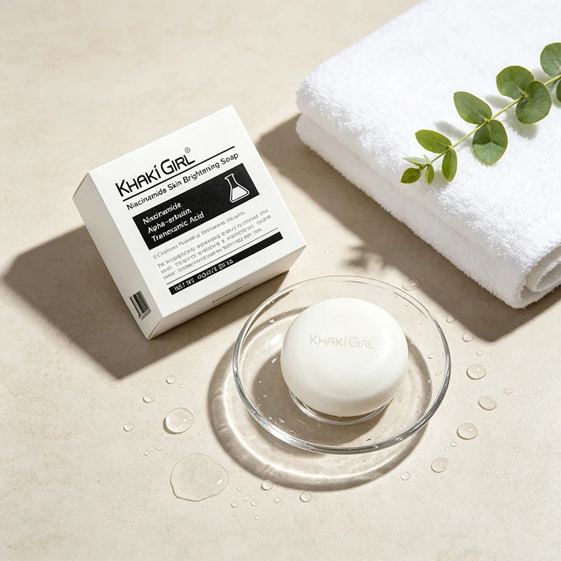 Niacinamide Cleansing Soap Hydrating Body Wash Bar Body Cleansing Ointment Improve Dull Skin Gentle Bath Soap For Men Women New