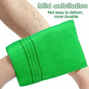 1PC Exfoliating Bath Pad Towel Korean Asian Exfoliating Bath Washcloth Body Scrub Shower Double Sided Exfoliating Cloth Gloves