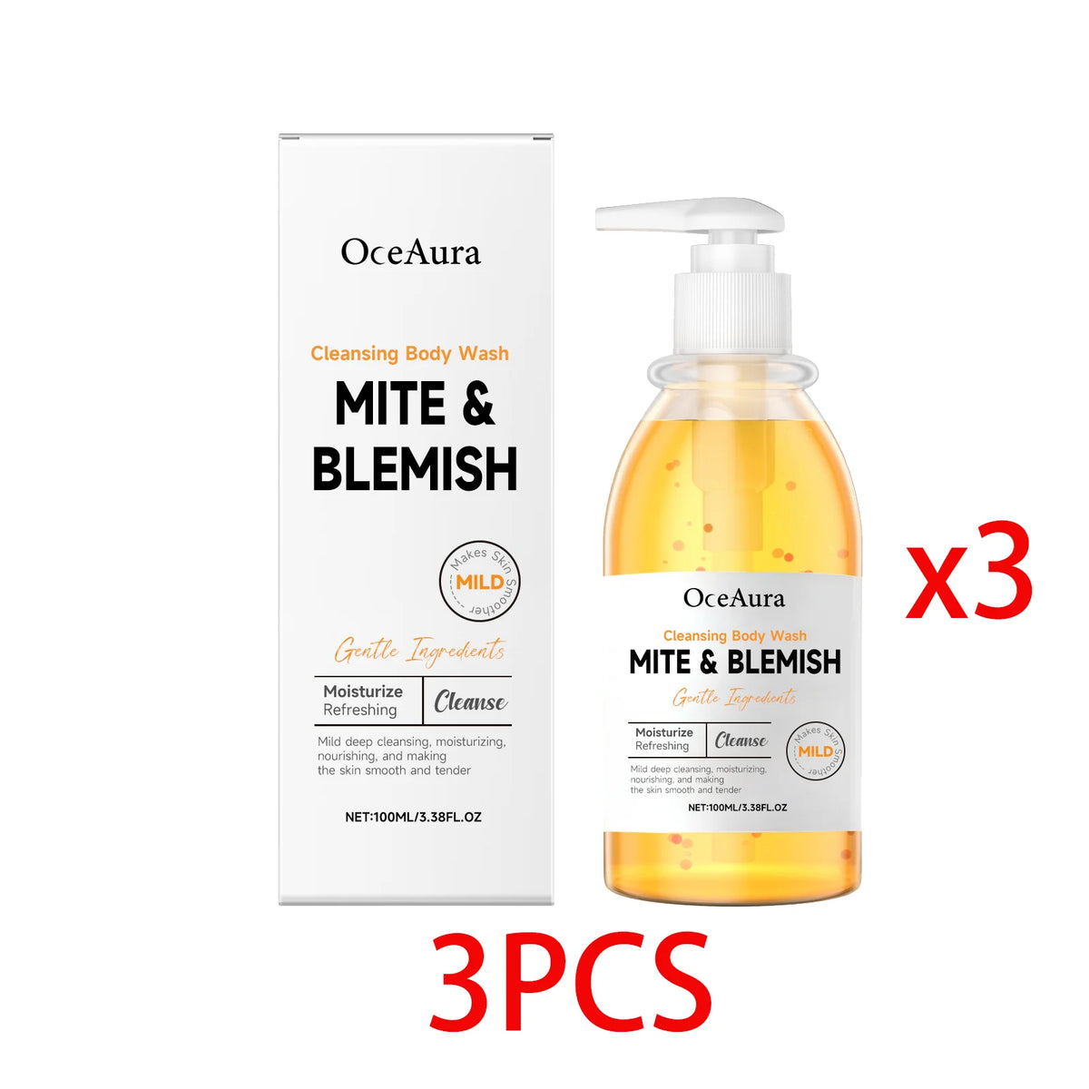 Salicylic Acid Body Wash Cleansing Skin Sweat Eliminating Odor Oil Control Exfoliating Smoothing Softening Foam Shower Gel Slack