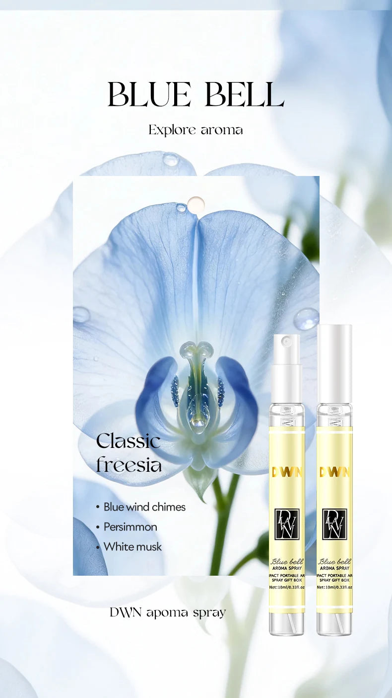 Women's 10 Piece Mixed Alcohol-Free Fragrance Set (Romantic and Elegant Gift Box, Long-Lasting Floral Fragrance)