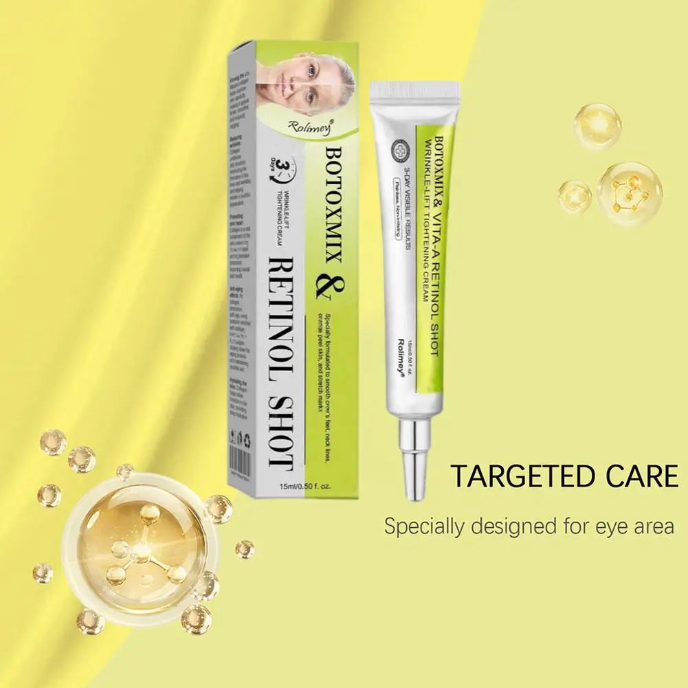 Retinal Shot Tightening Booster Cream - Firming Brightening Hydrating Night Cream For Dry Sensitive Skin Winter Daily Skin Care
