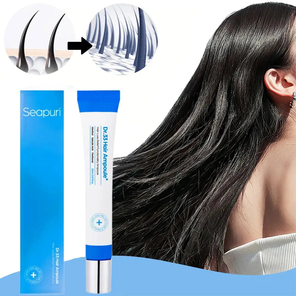 Seapuri Scalphy Hair Essence Rollerball Nourishing Anti-Frizz Hair Serum  Refreshing Strengthening Hair Essence Scalp Treatment