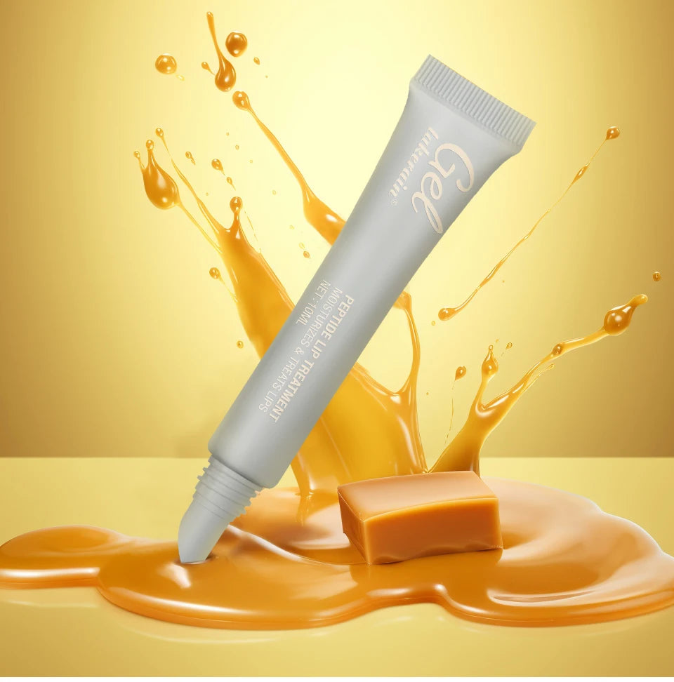 10ml Moisturizing Peptide Lip Treatment Lip Mask Gel Remove Dead Skin Lipstick Base Lip Cream Lip Care Mask Reduce Lip Lines