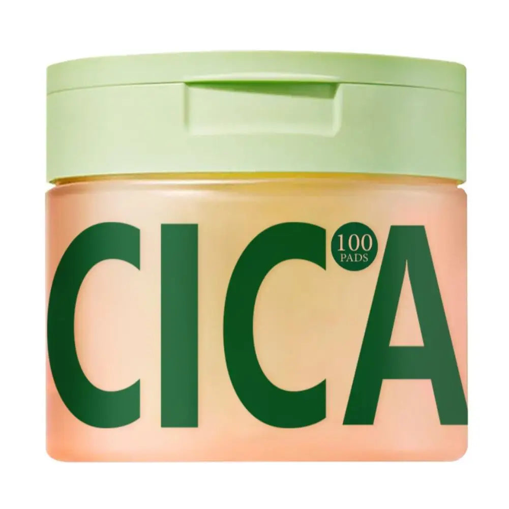 Korean Centella Asiatica 100pcs Soaked Polishing Cotton Pads & NAD+ Anti-Aging Cream, Skin Rejuvenation, Enhance Skin Elasticity