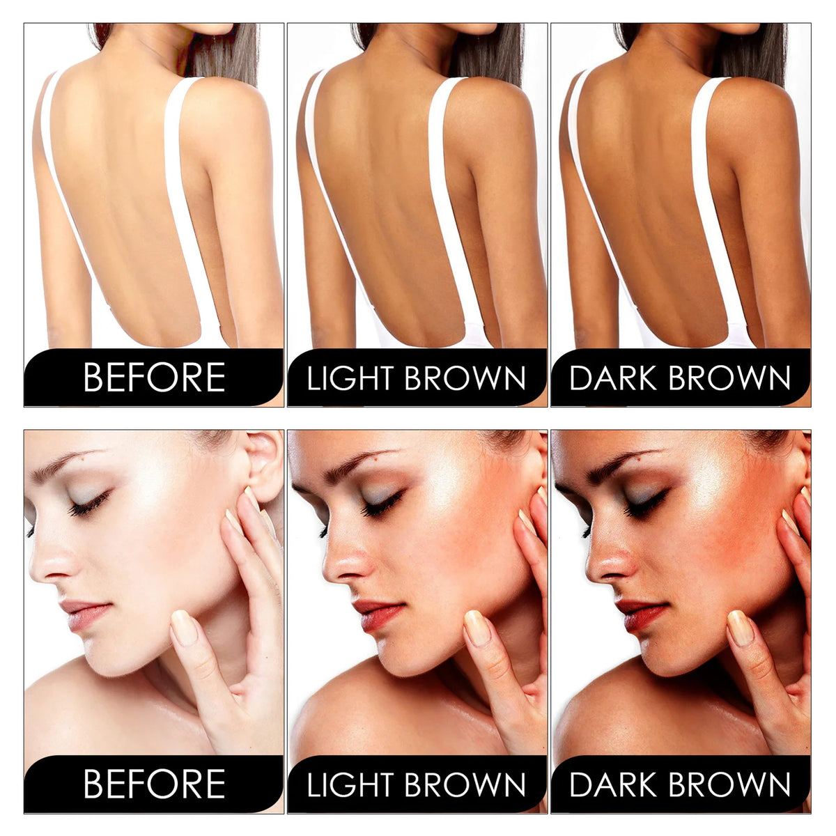 Summer Body Tanning Cream Long Lasting Bronzer Fake Tan Nourishing Sunbeds Sunless Booster Outdoor Beach Self-tanning Lotion