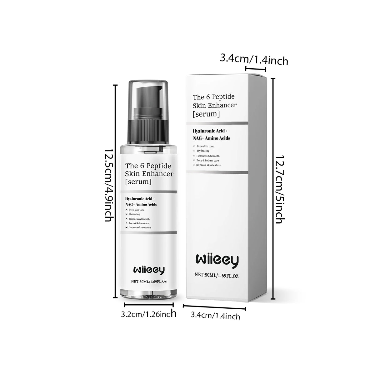 6 Peptide Body Essence Stretch Mark Remover Fade Fine Line Firm Repair Obesity Scar Brighten Moisturize Pregnant Skin Care Oil