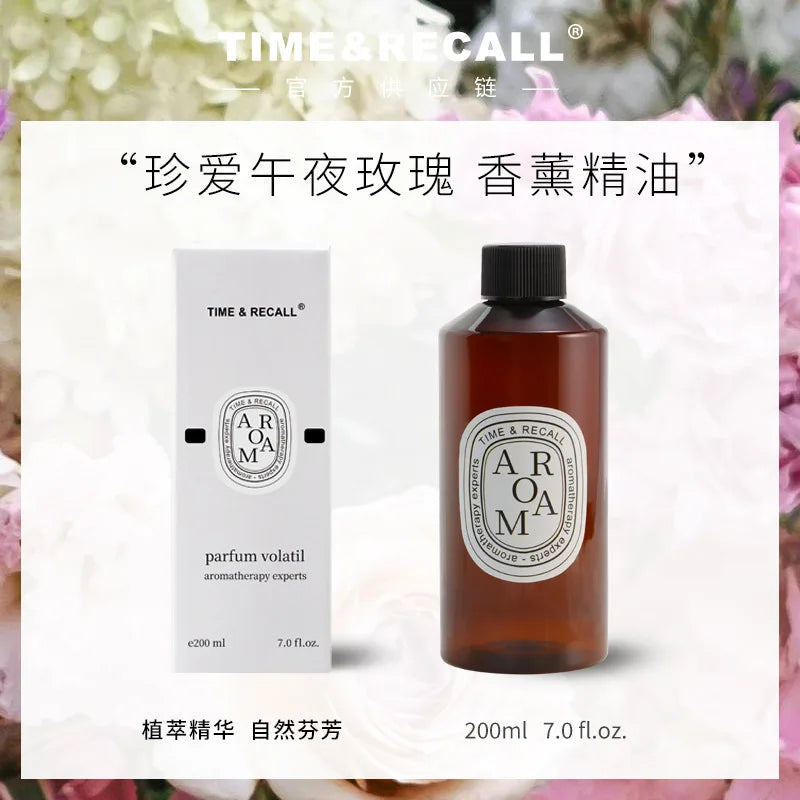 200ml Reed Diffuser Refill Oil English Pear Freesia Mid Night Rose Sage Sea Salt Morning Mist Mokara Lavender Tarocco Orange
