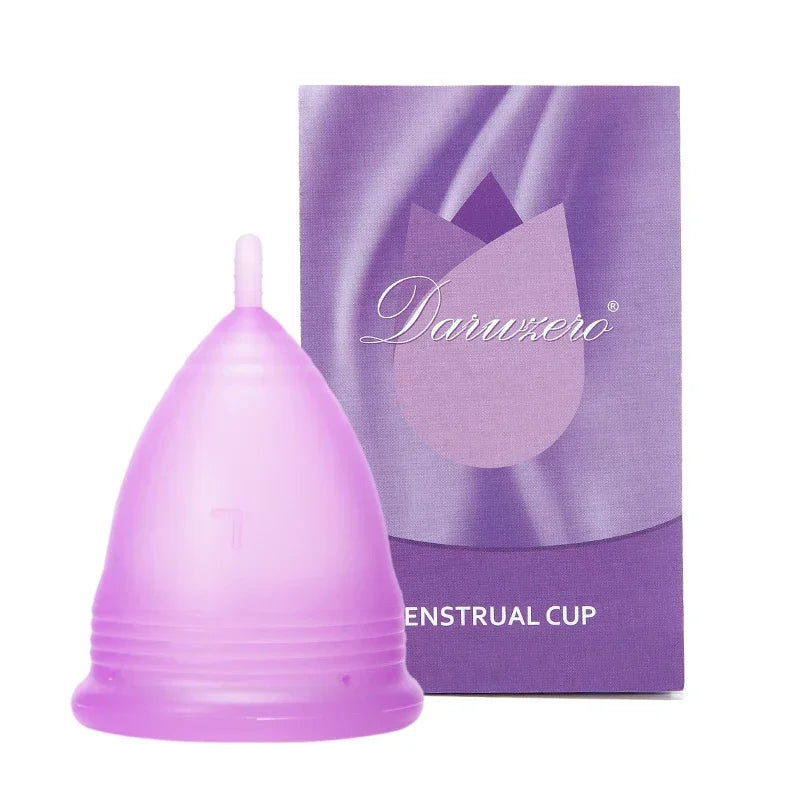 Feminine Hygiene Period Cup Excellent Menstrual Cup of Medical Silicone Menstrual Cup  Menstrual Collector for Menstrual Period